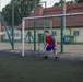 U.S. Army and NATO Soldiers participate in Heat Wave All-Star Soccer clinic
