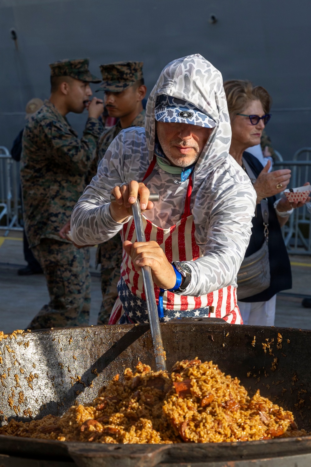 United Cajun Navy Serves USS Arlington