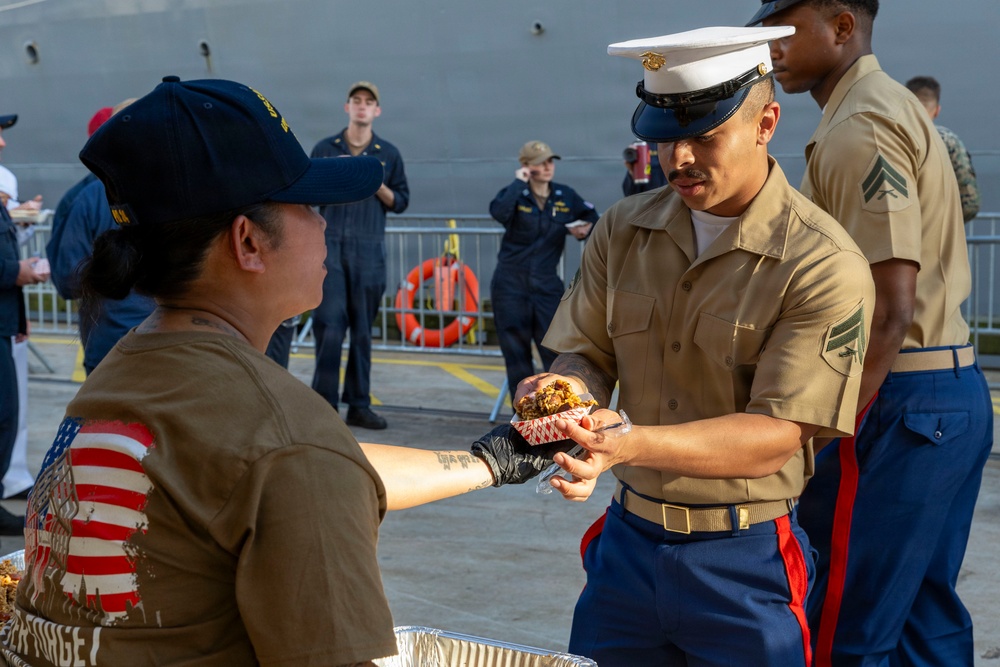 United Cajun Navy Serves USS Arlington