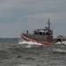 Coast Guard Station Annapolis conducts training operations near Thomas Point Lighthouse