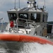 Coast Guard Station Annapolis conducts training operations near Thomas Point Lighthouse
