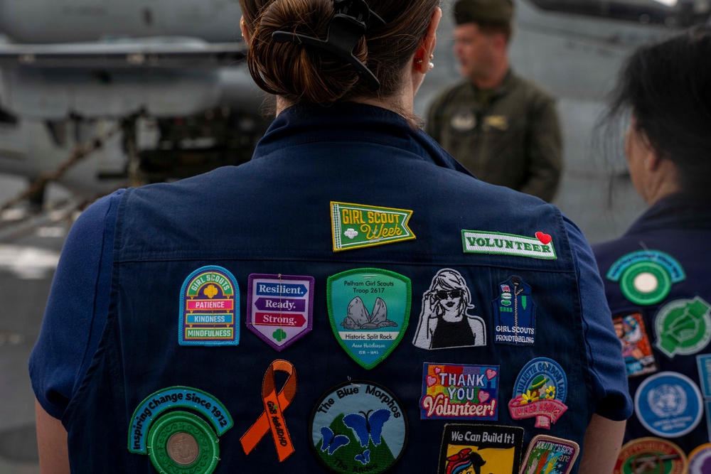 Girl Scouts of America Tour USS Arlington (LPD 24)
