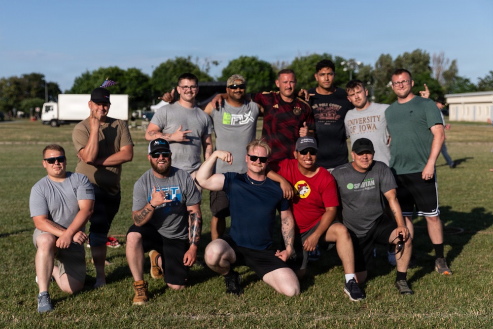 U.S. Soldiers and allied service members celebrate independence day at MKAB Freedom Fest