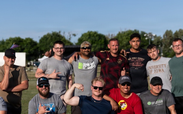 U.S. Soldiers and allied service members celebrate independence day at MKAB Freedom Fest