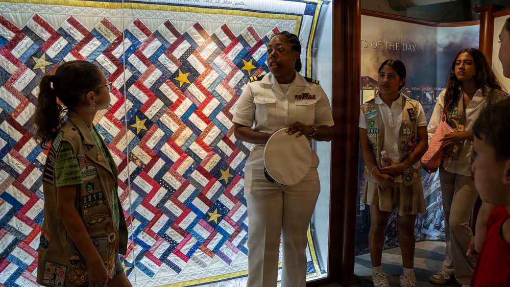 Girl Scouts of America Tour USS Arlington (LPD 24)