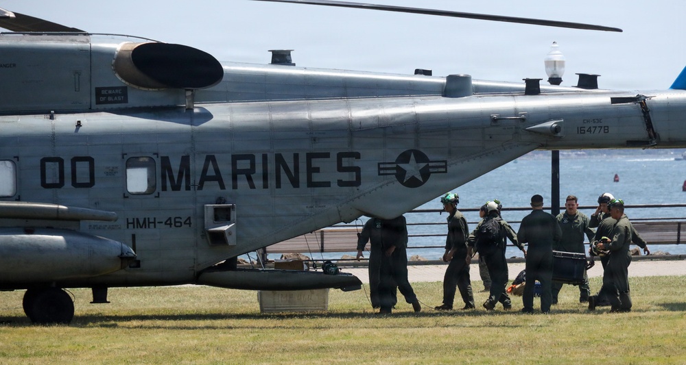 Liberty State Park static display for International Naval Review 250