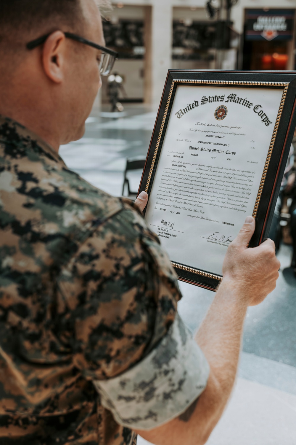 RS Frederick Meritorious Staff Sergeant