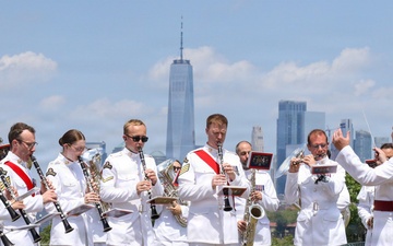 Liberty State Park static display for International Naval Review 250