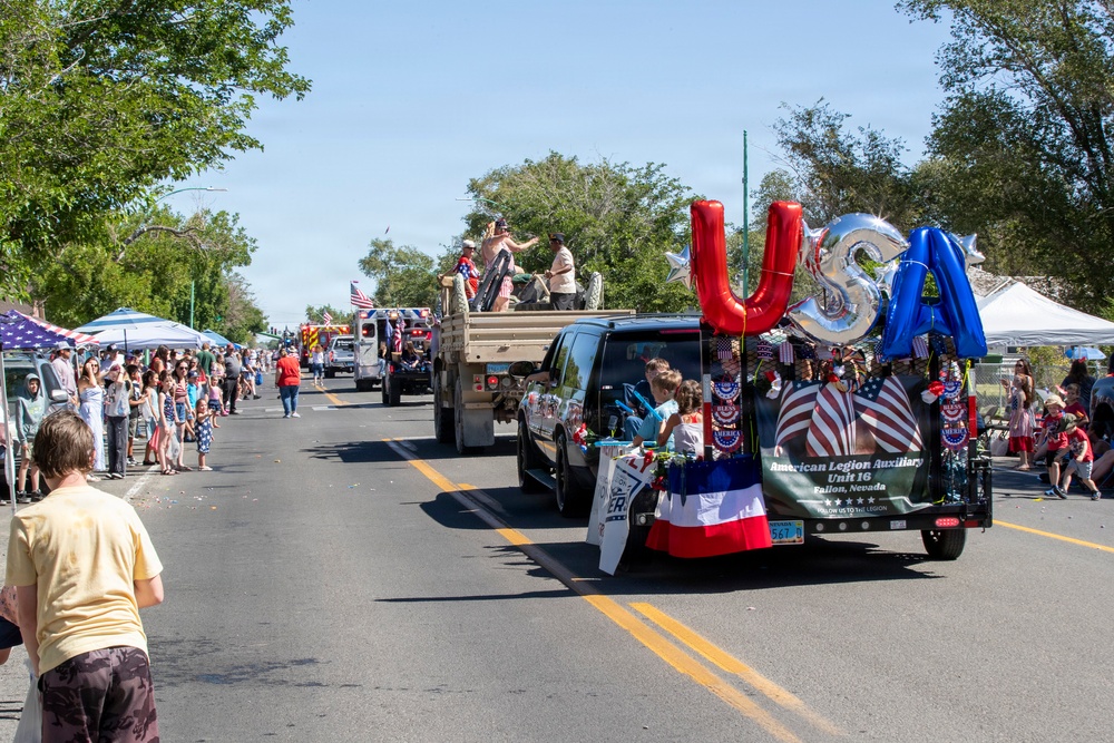 NAS Fallon in City of Fallon 4th of July America 250 Parade