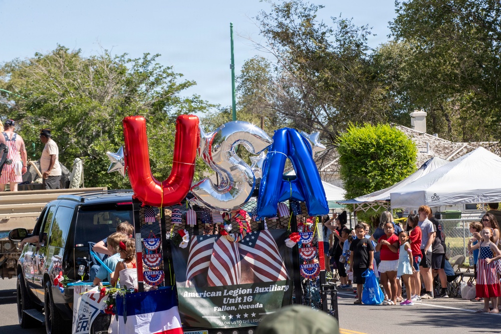 NAS Fallon in City of Fallon 4th of July America 250 Parade