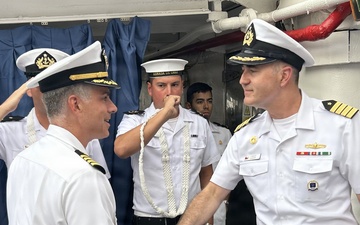Supply: A celebration of partnership and friendship aboard Chilean tall ship Esmeralda