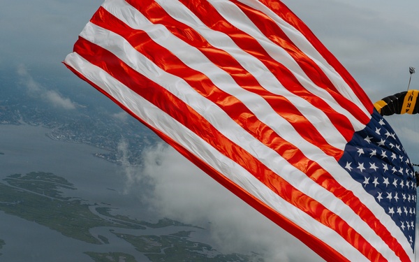 Golden Knights Showcase Precision Parachuting at Four Leaf Air Show