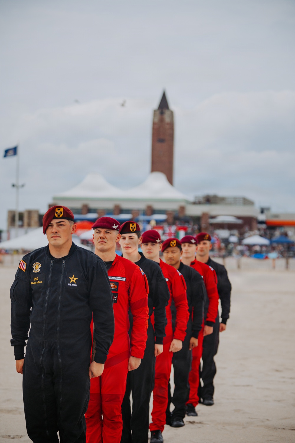 Golden Knights Showcase Precision Parachuting at Four Leaf Air Show