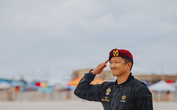 Golden Knights Showcase Precision Parachuting at Four Leaf Air Show
