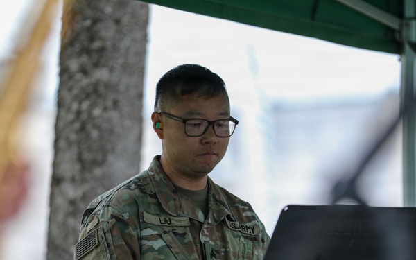 1st Infantry Division Band plays Independence Day concert in Võru, Estonia