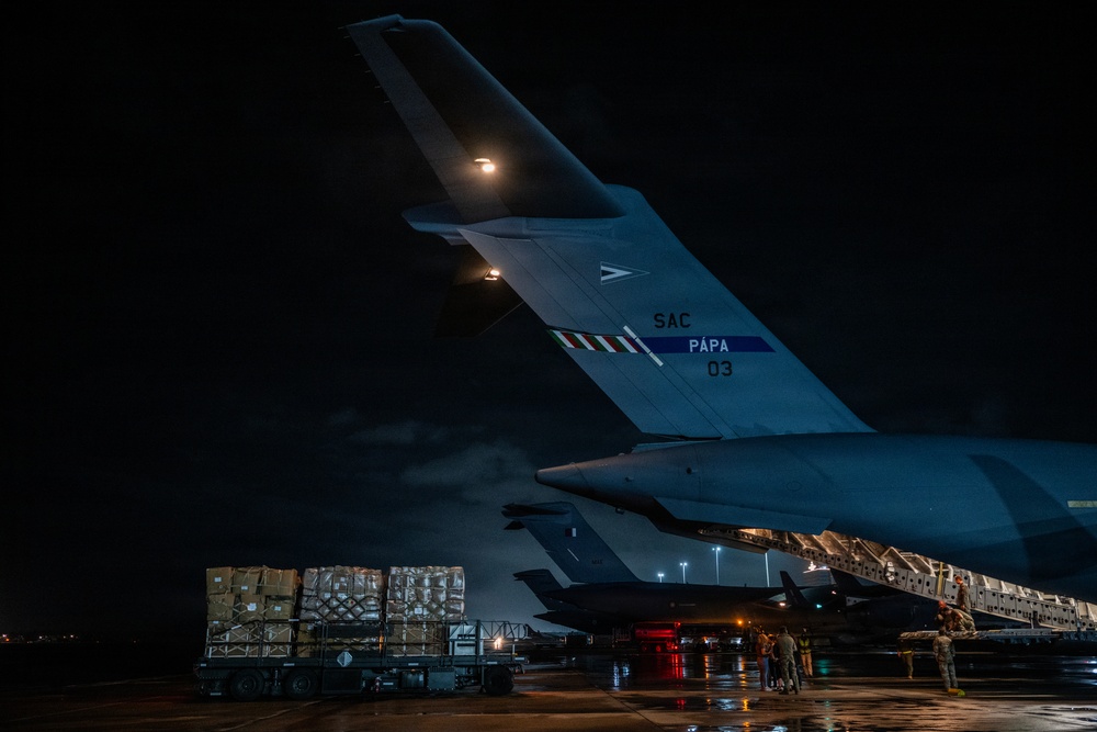 CRE: Humanitarian Relief Supplies Arrive from NATO