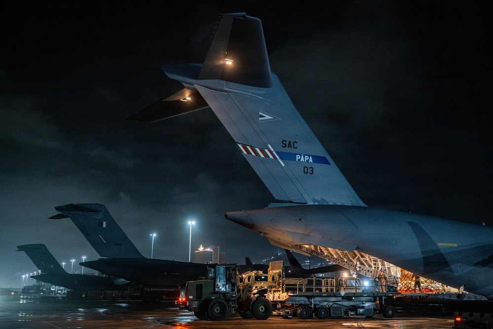 CRE: Humanitarian Relief Supplies Arrive from NATO