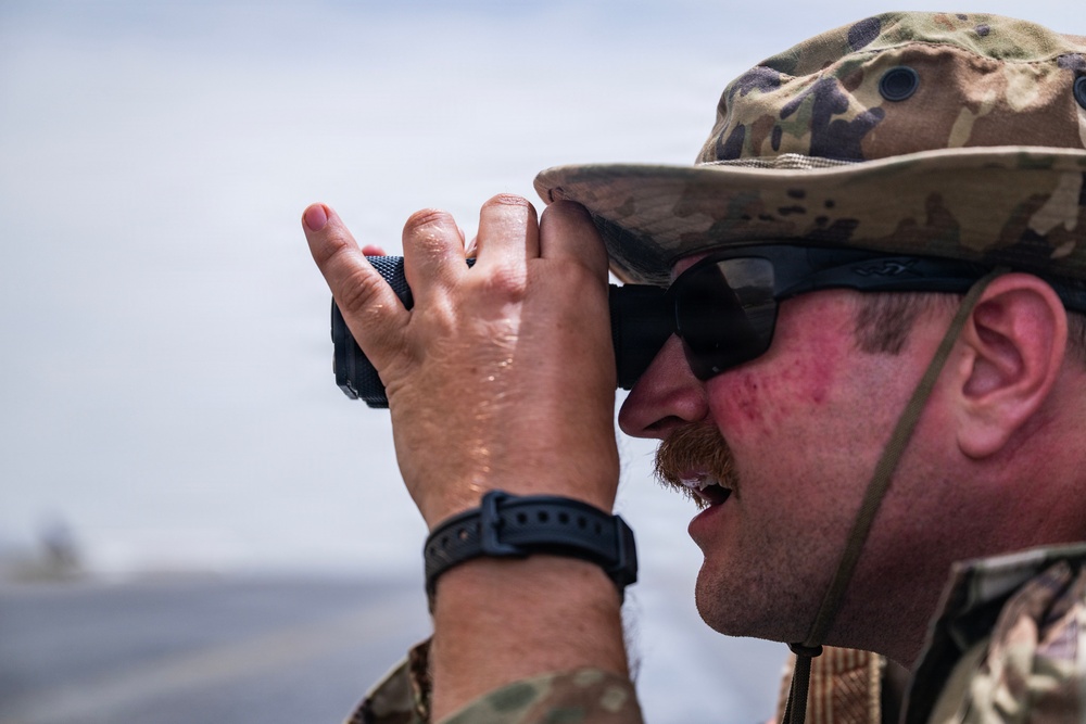 CRE: Survey Team Conducts Airfield Assessment