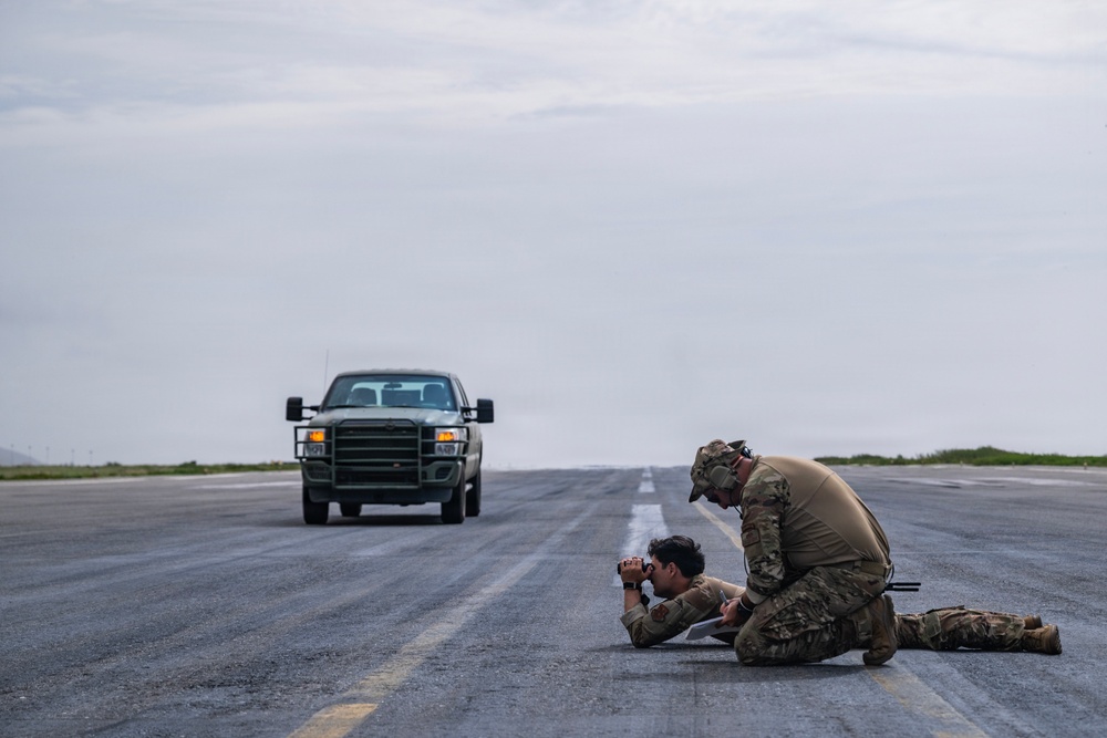 CRE: Survey Team Conducts Airfield Assessment