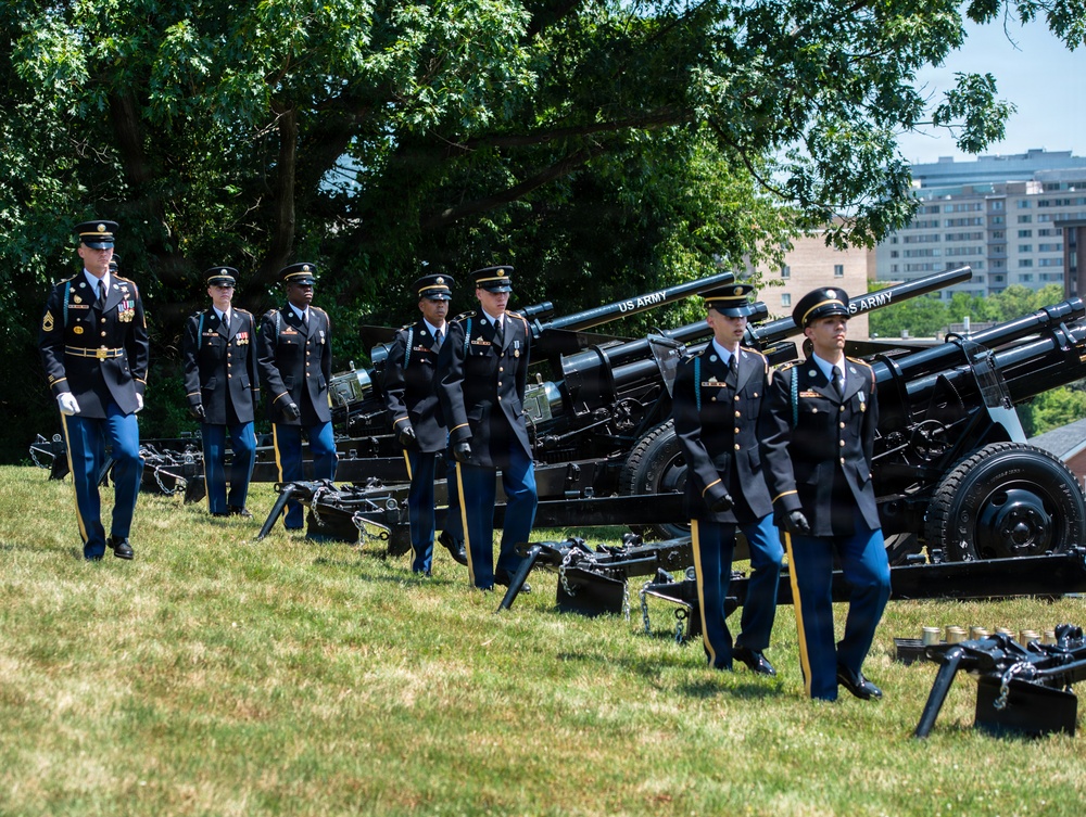 America's 250th Anniversary 50-Gun Salute