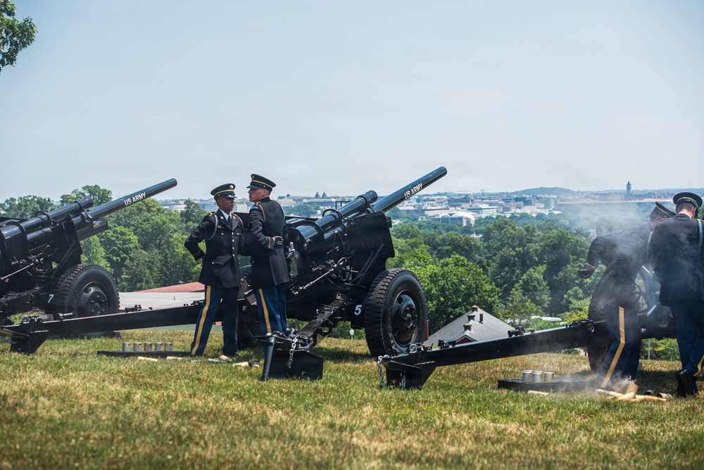 America's 250th Anniversary 50-Gun Salute