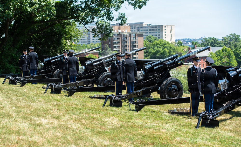 America's 250th Anniversary 50-Gun Salute