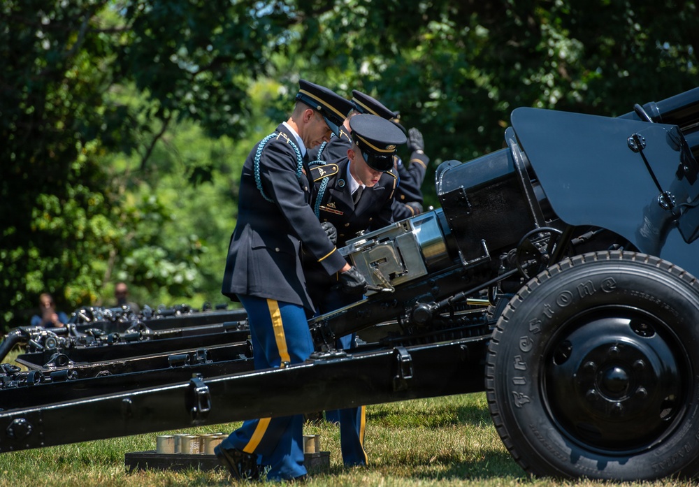 America's 250th Anniversary 50-Gun Salute
