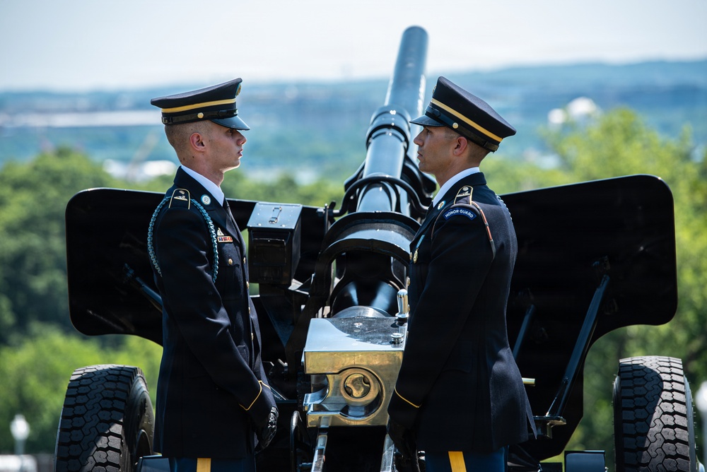 America's 250th Anniversary 50-Gun Salute