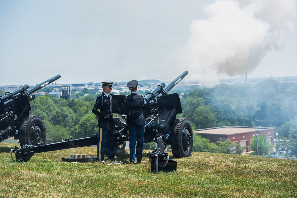 America's 250th Anniversary 50-Gun Salute