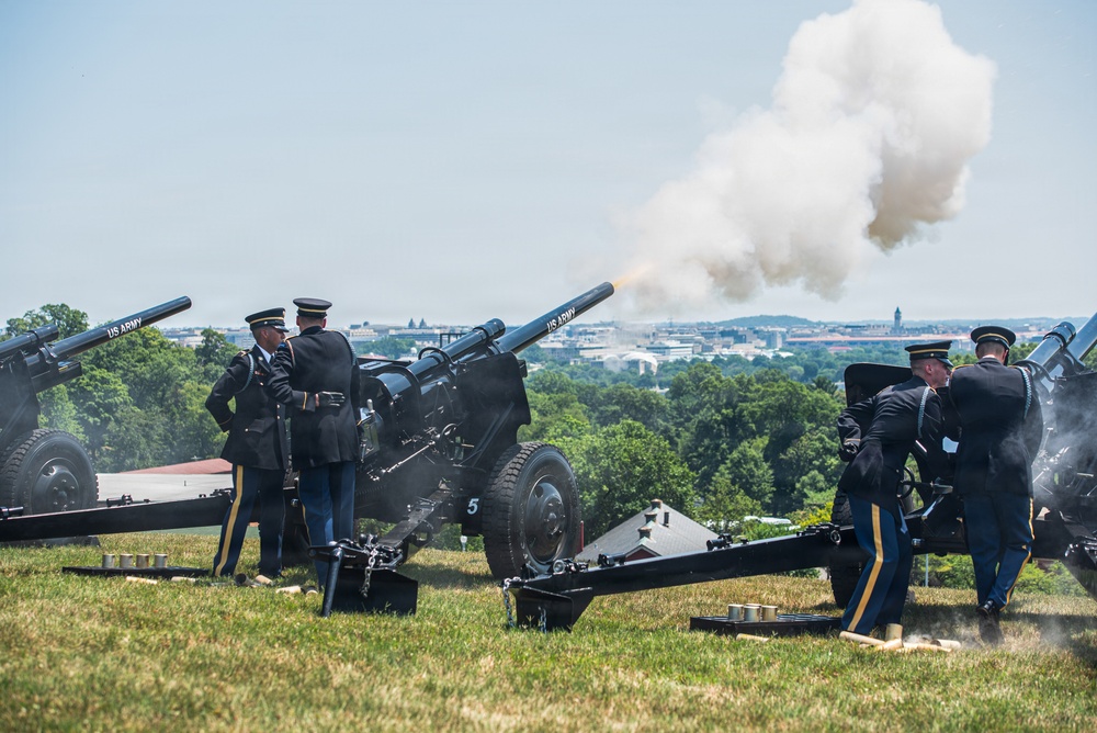 America's 250th Anniversary 50-Gun Salute