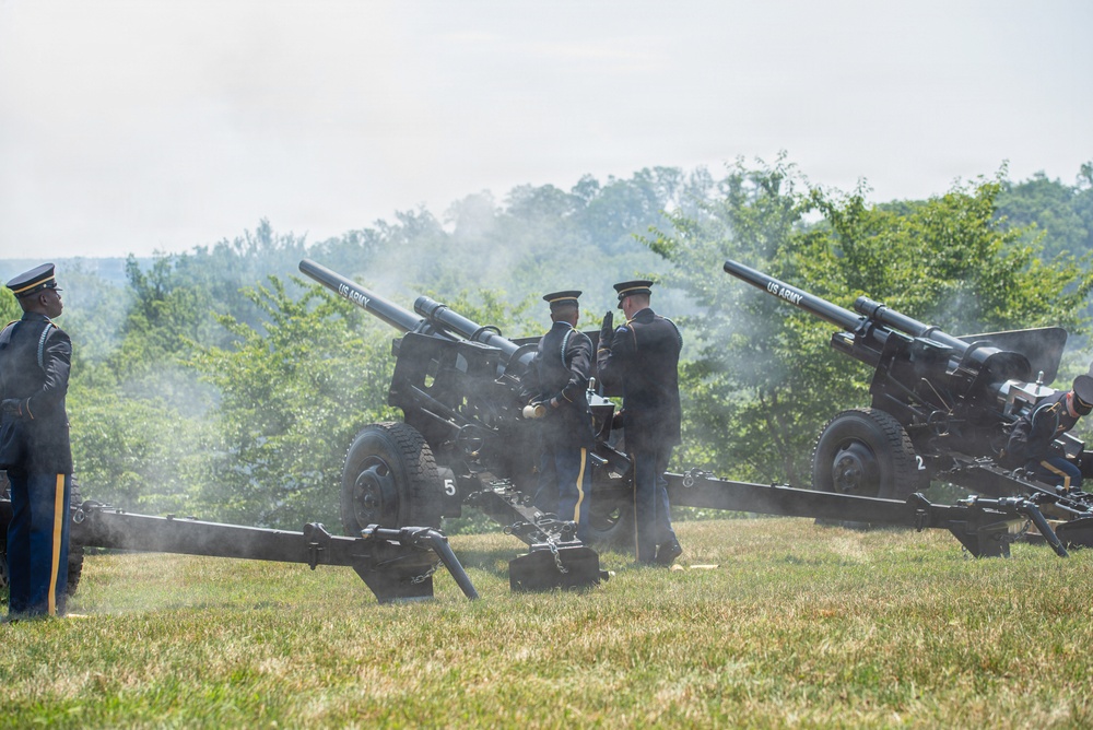 America's 250th Anniversary 50-Gun Salute