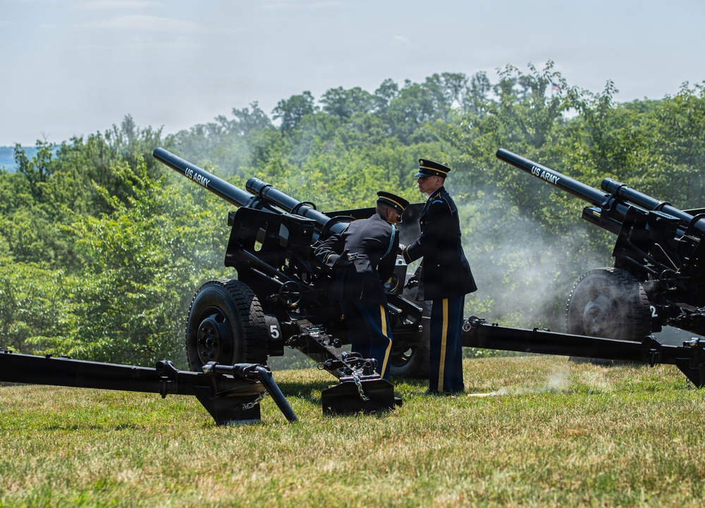 America's 250th Anniversary 50-Gun Salute