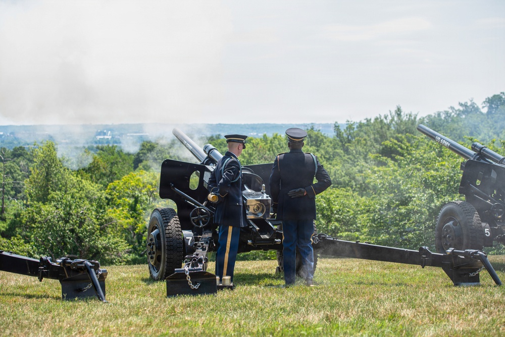 America's 250th Anniversary 50-Gun Salute