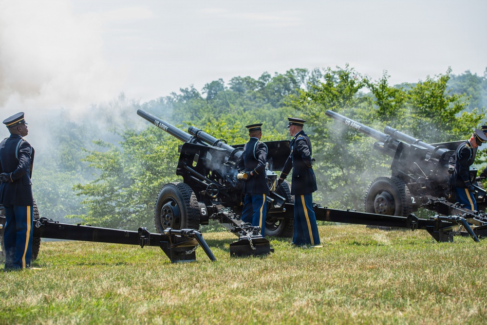 America's 250th Anniversary 50-Gun Salute