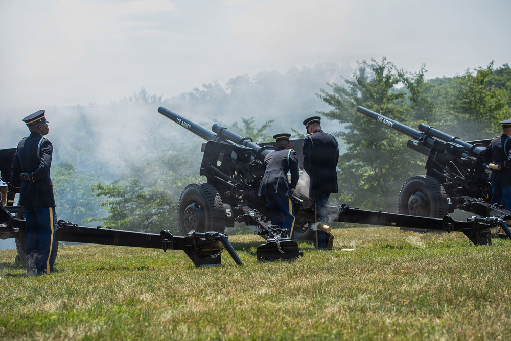 America's 250th Anniversary 50-Gun Salute