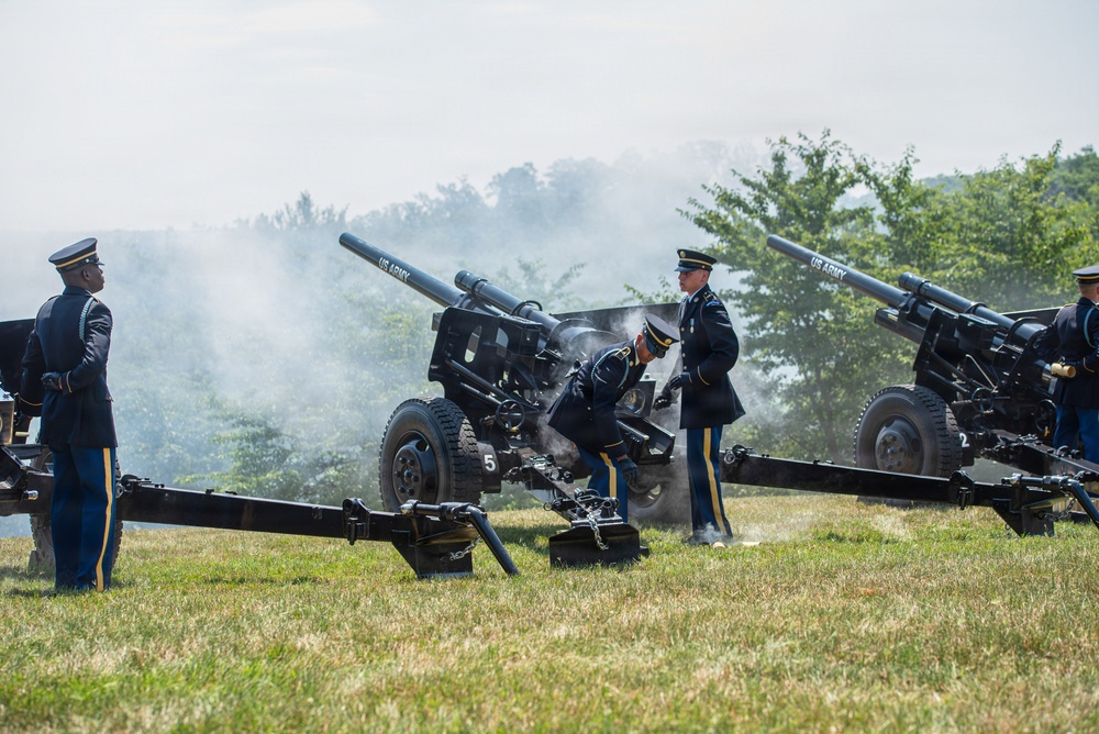 America's 250th Anniversary 50-Gun Salute