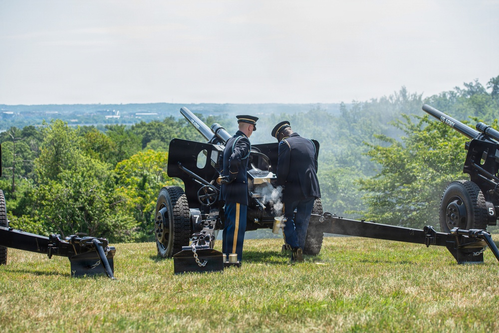 America's 250th Anniversary 50-Gun Salute