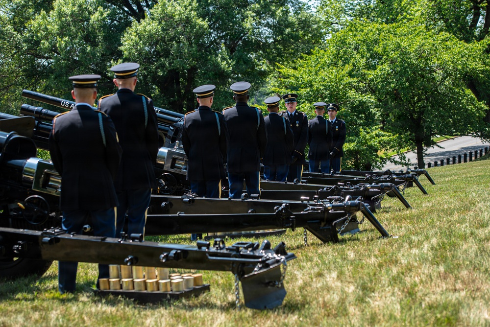 America's 250th Anniversary 50-Gun Salute
