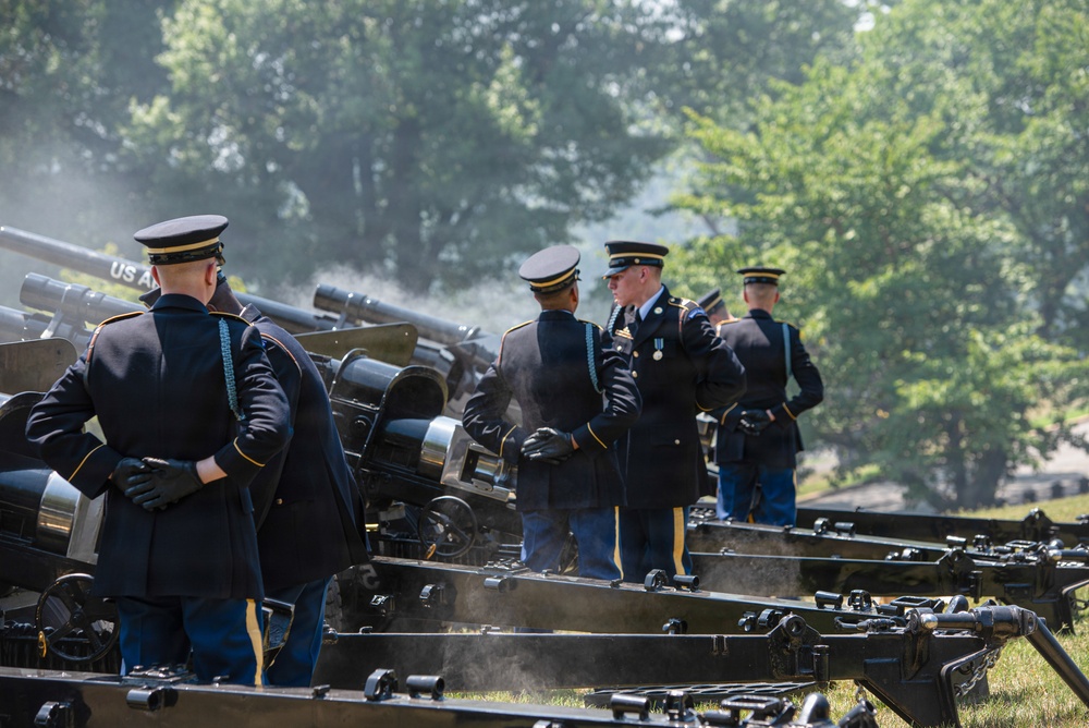 America's 250th Anniversary 50-Gun Salute