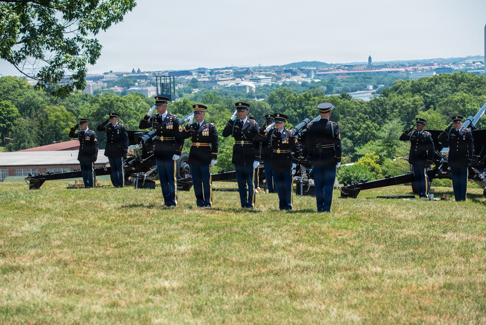 America's 250th Anniversary 50-Gun Salute