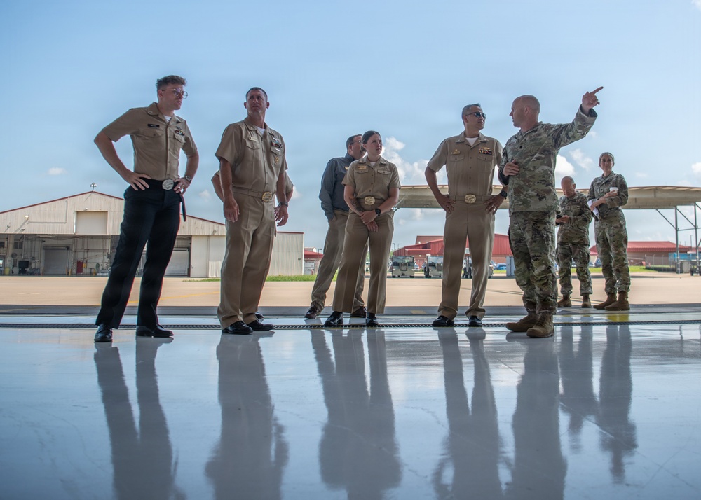 U.S.S. Oklahoma Commissioning Committee for SSN 802 Connects with 138th Fighter Wing