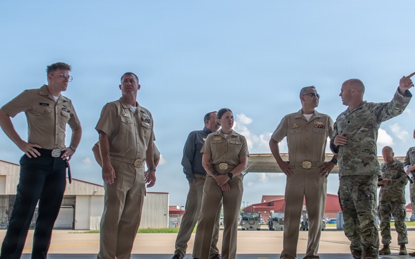 U.S.S. Oklahoma Commissioning Committee for SSN 802 Connects with 138th Fighter Wing