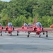 RAF Red Arrows refuel at Joint Base Charleston