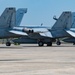 Navy Super Hornets stage at Andrews for Freedom 250