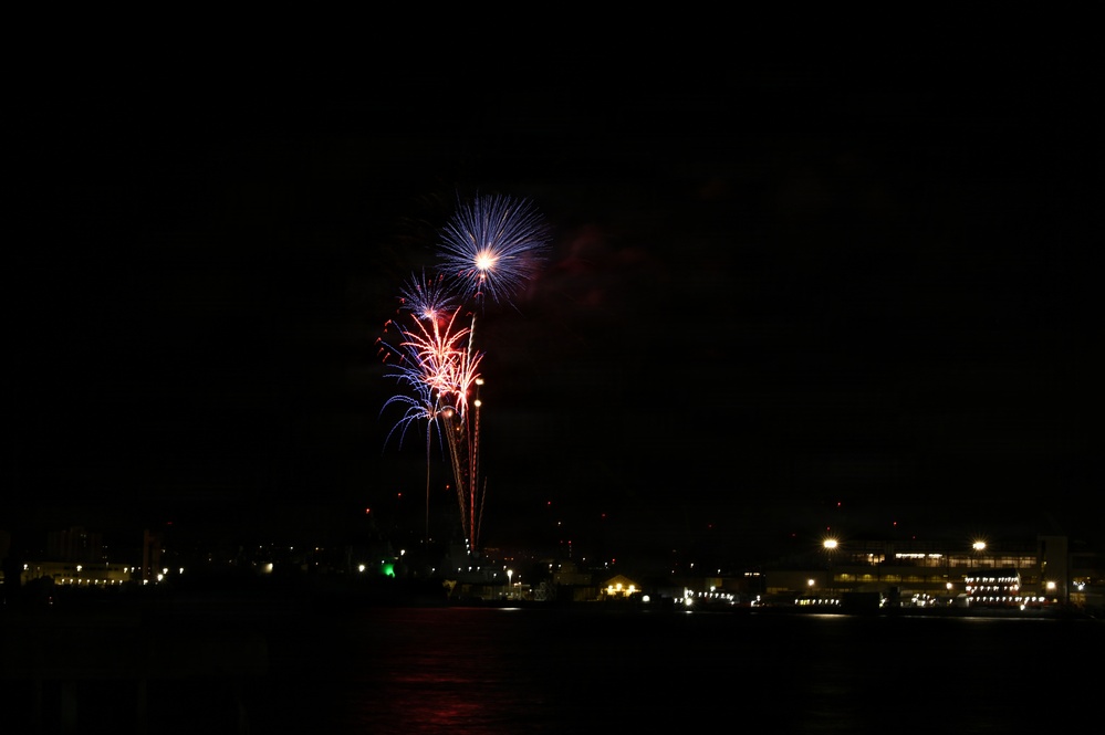 Fireworks JBPHH for the United States of America 250th Birthday