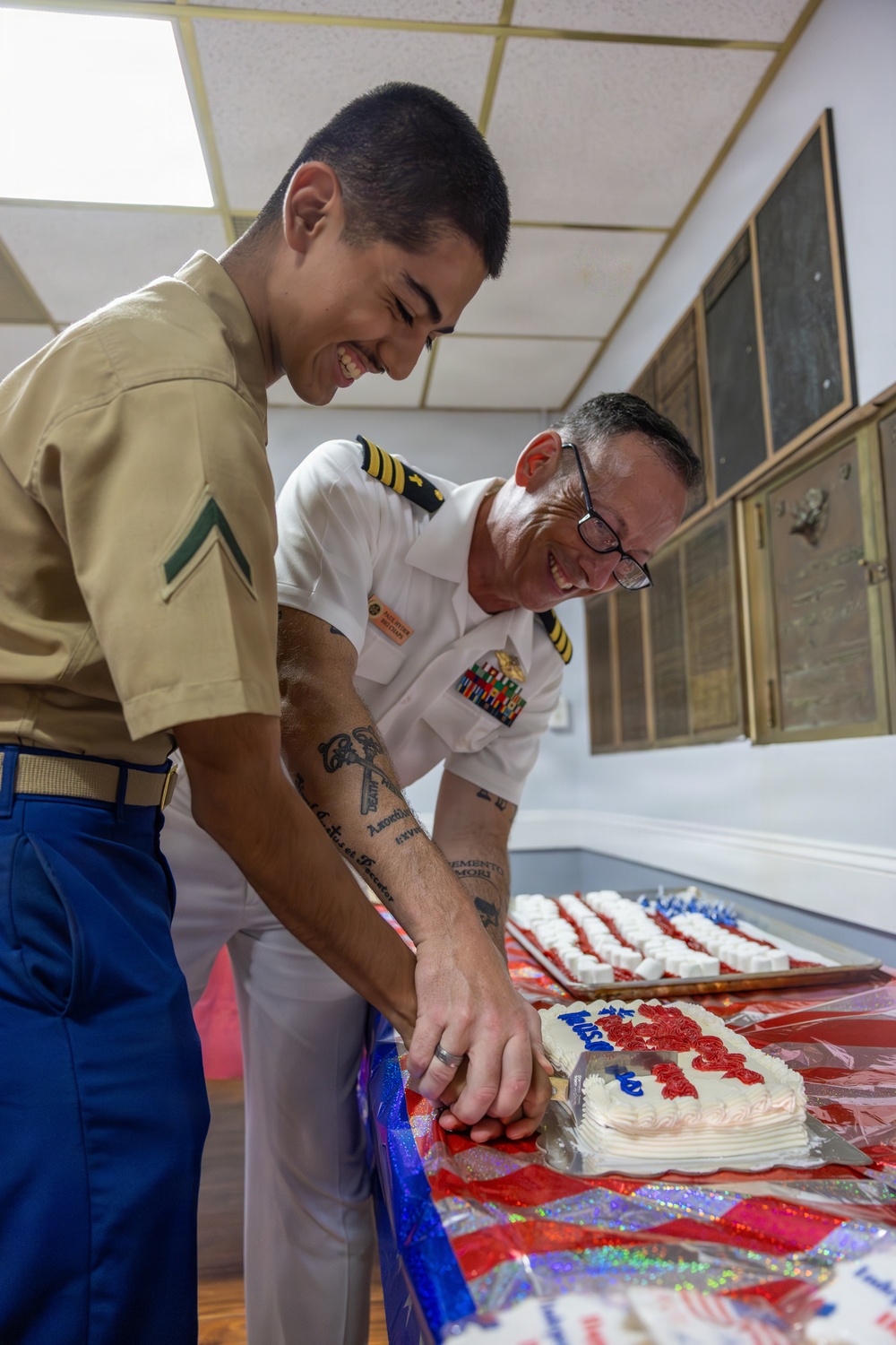 U.S. Navy and Marines Celebration at Elks Lodge 841