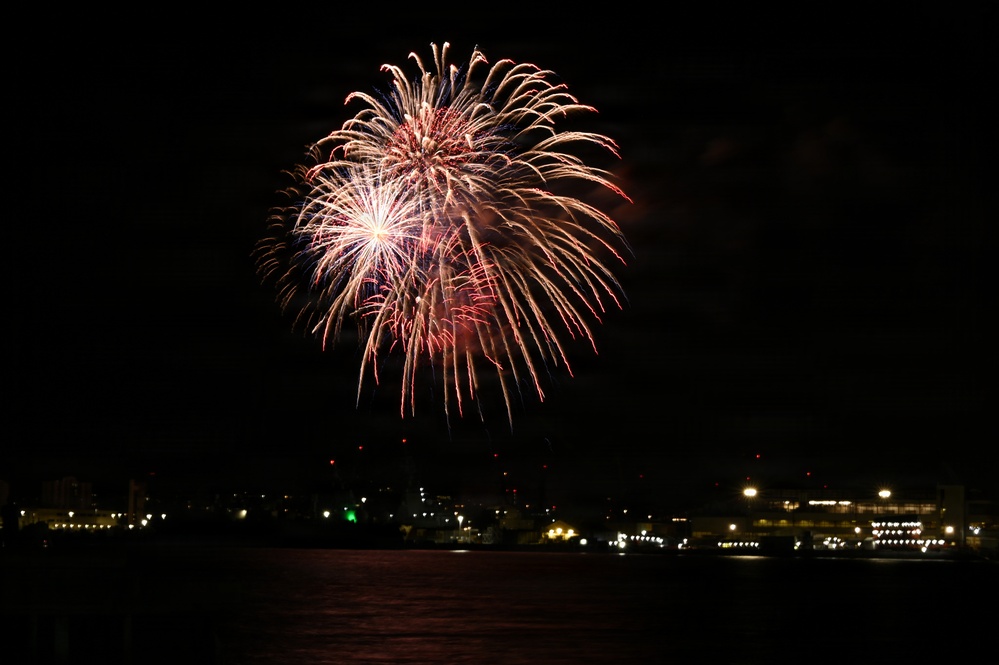 Fireworks JBPHH for the United States of America 250th Birthday