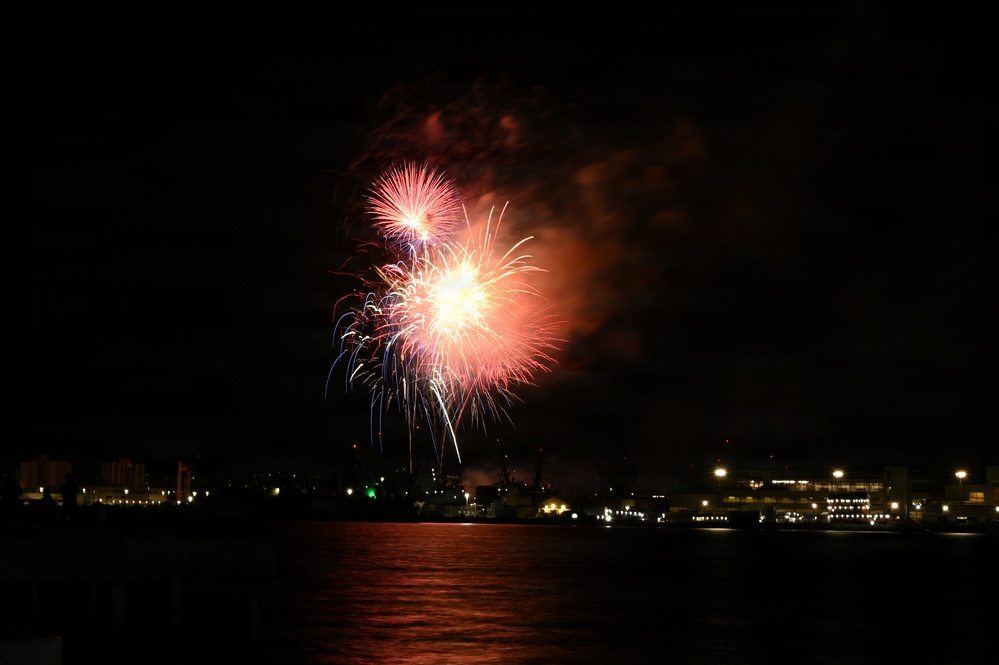 Fireworks JBPHH for the United States of America 250th Birthday