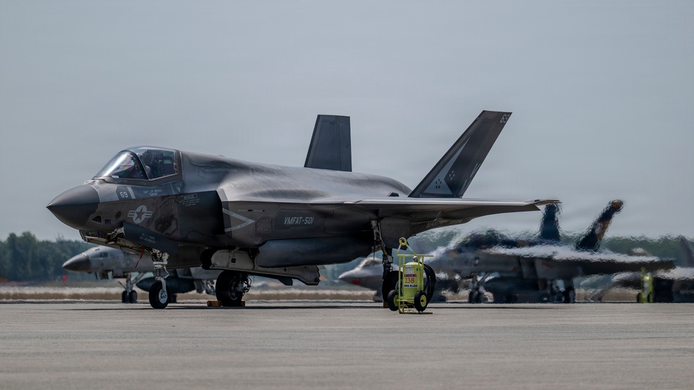 Americas Airfield provides support to USMC assets for Freedom 250