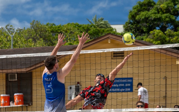 Partner nations participate in the RIMPAC 2026 sand volleyball tournament